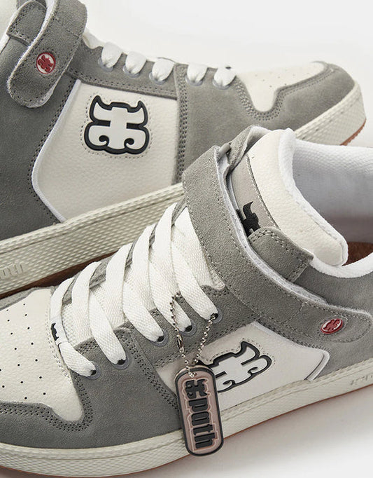 Ipath “Grasshopper” Gris & Blanco Zapatillas Skate