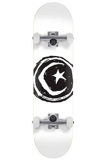 Skate completo Foundation «Star & Moon White» 7.75″