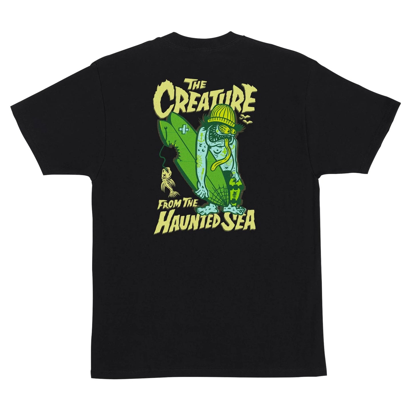 Polera Creature Haunted Sea Black