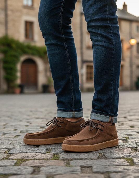 Zapatillas Ipath “Cats” (Brown Suede)