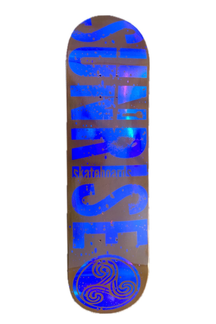 Tabla de Skate Sunrise Logo Letras 8.375" x 32" OG Shape