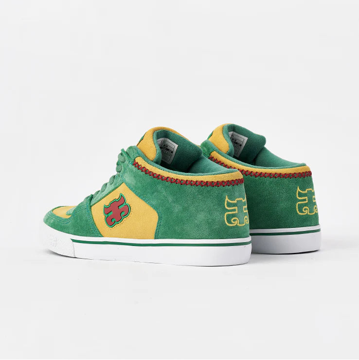 Ipath Reed Mid Ipath Reed Rasta Mid-Top - verde/amarillo/rojo Zapatilla Skate – SANMA