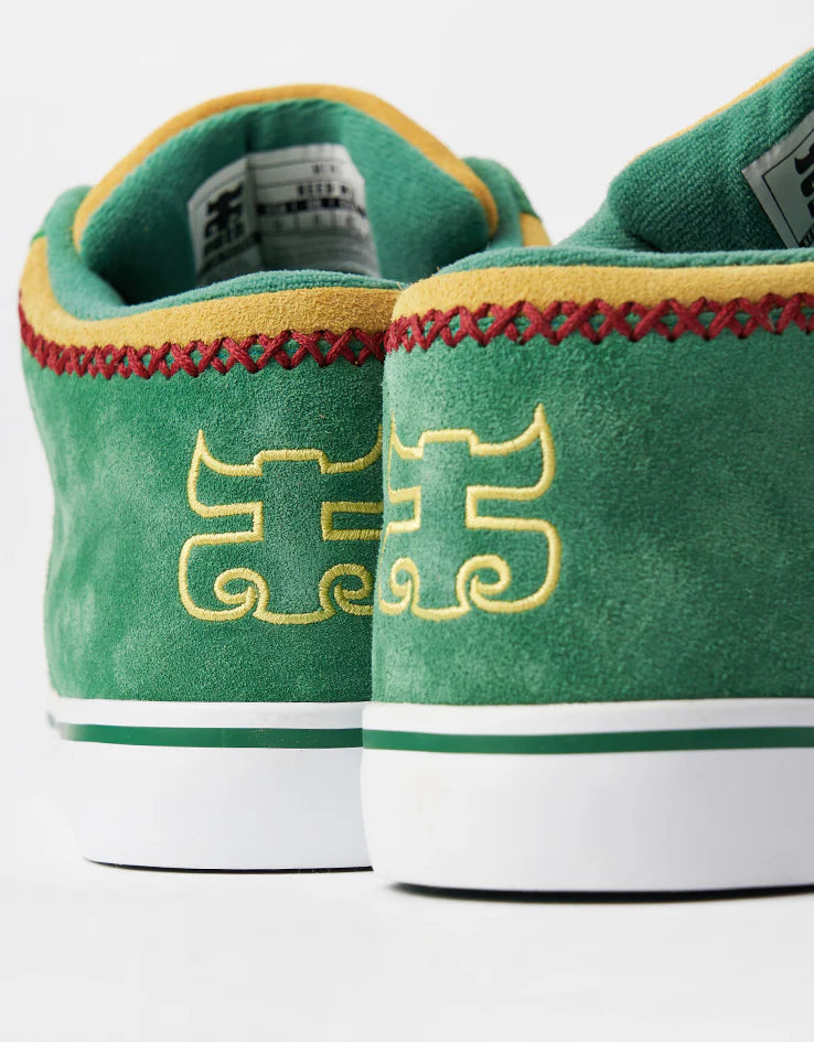 Ipath Reed Rasta Mid-Top - verde/amarillo/rojo Zapatilla Skate