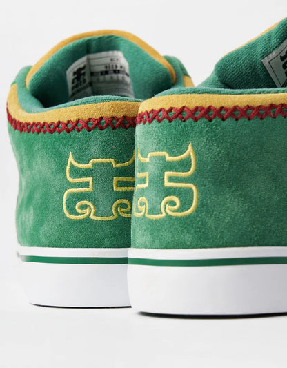 Ipath Reed Rasta Mid-Top - verde/amarillo/rojo Zapatilla Skate