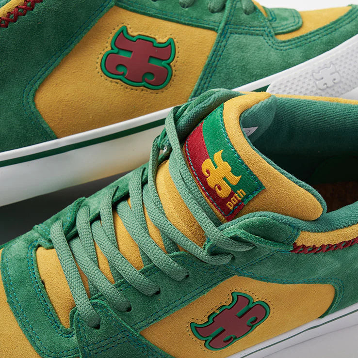 Ipath Reed Mid Ipath Reed Rasta Mid-Top - verde/amarillo/rojo Zapatilla Skate – SANMA