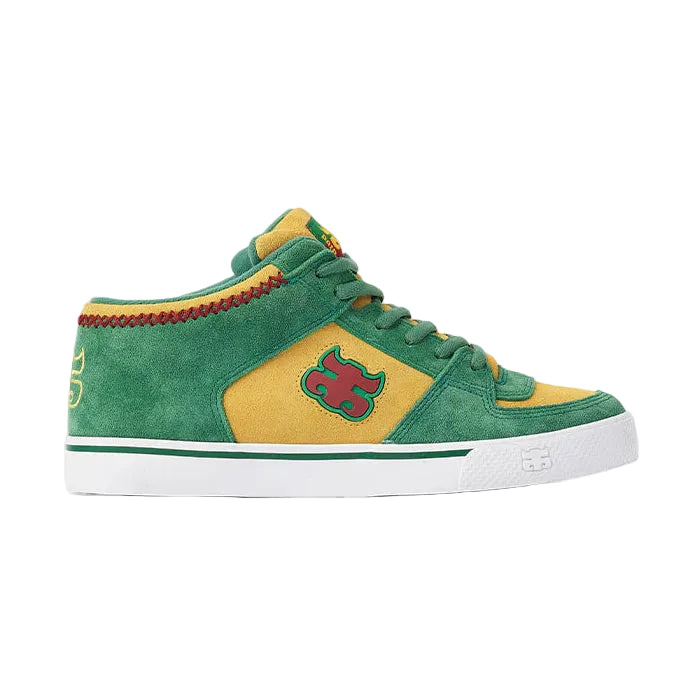 Ipath Reed Rasta Mid-Top - verde/amarillo/rojo Zapatilla Skate