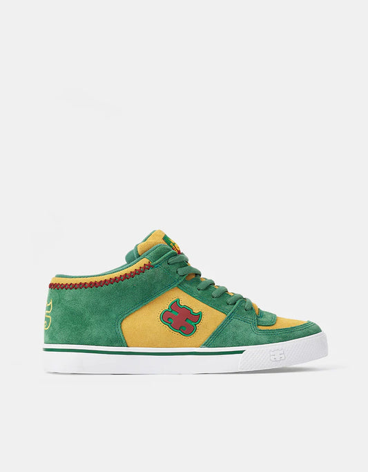 Ipath Reed Rasta Mid-Top - verde/amarillo/rojo Zapatilla Skate