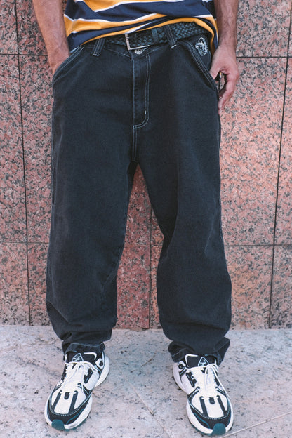 Pantalones holgados OG contraste piedra Tupode