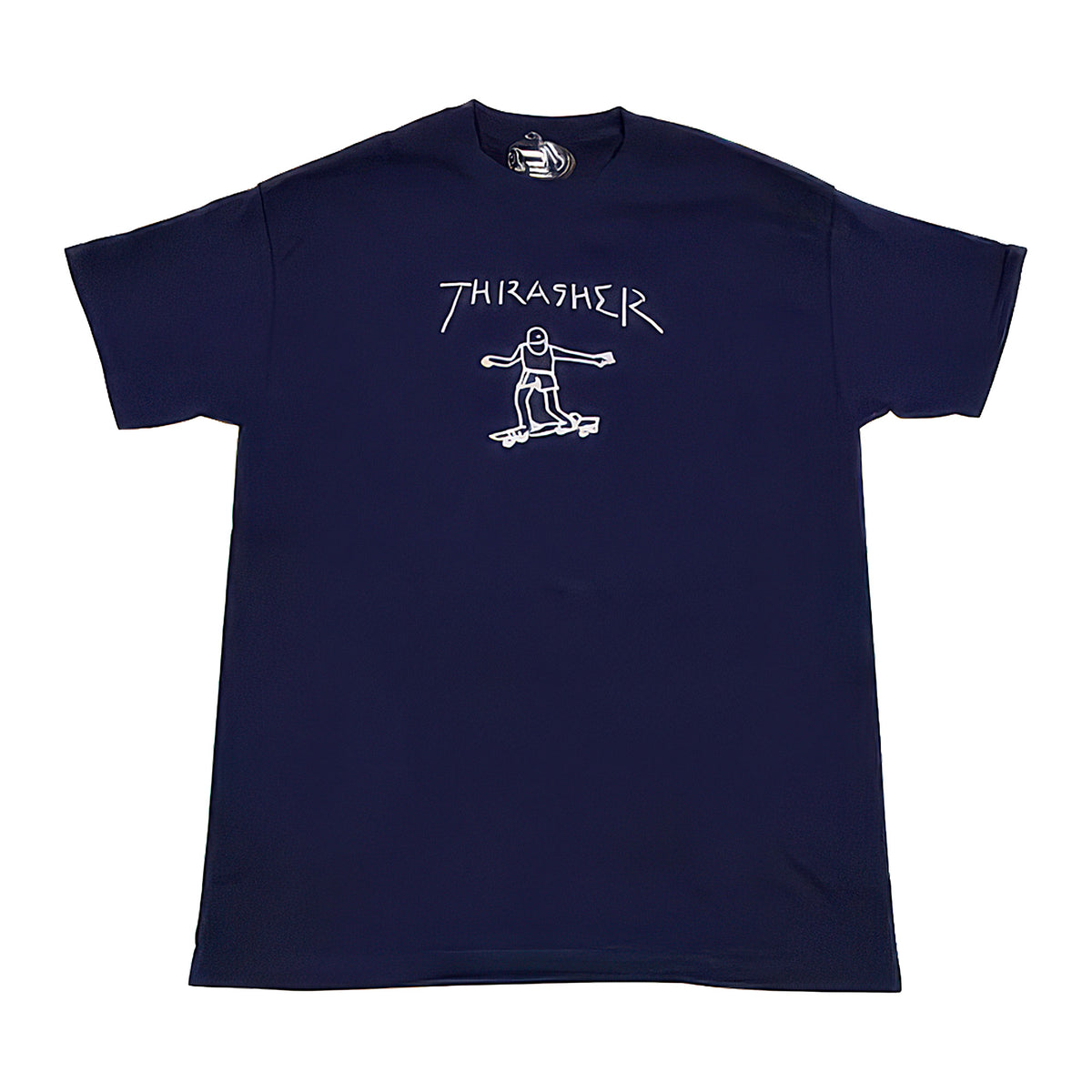 Polera  Thrasher Gonz Logo - Navy