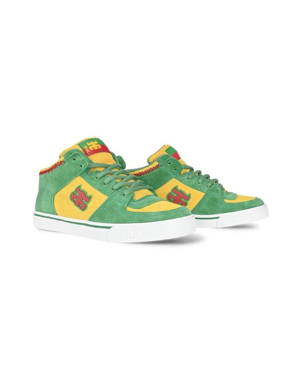 Ipath Reed Rasta Mid-Top - verde/amarillo/rojo Zapatilla Skate