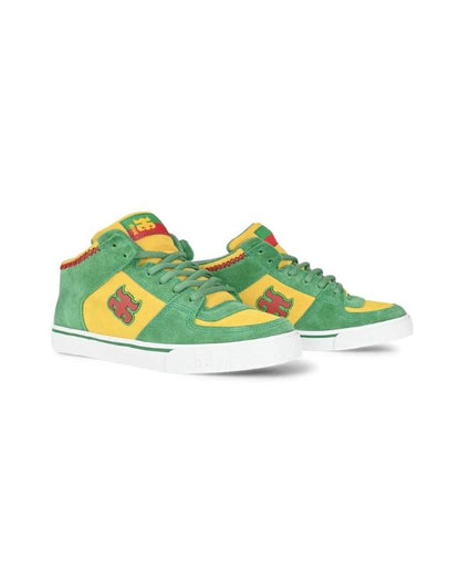 Ipath Reed Rasta Mid-Top - verde/amarillo/rojo Zapatilla Skate
