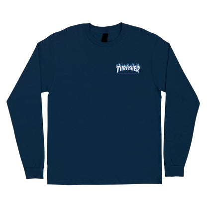Polera manga largas Thrasher xSanta Cruz