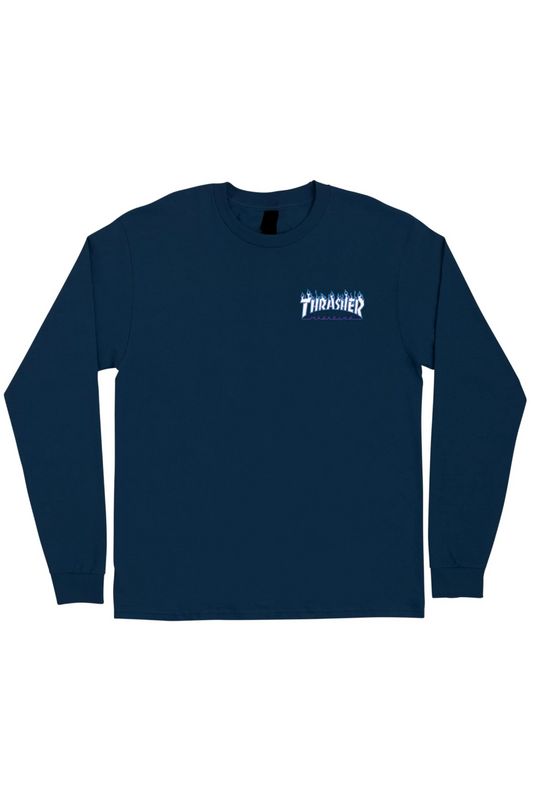Polera manga largas Thrasher xSanta Cruz