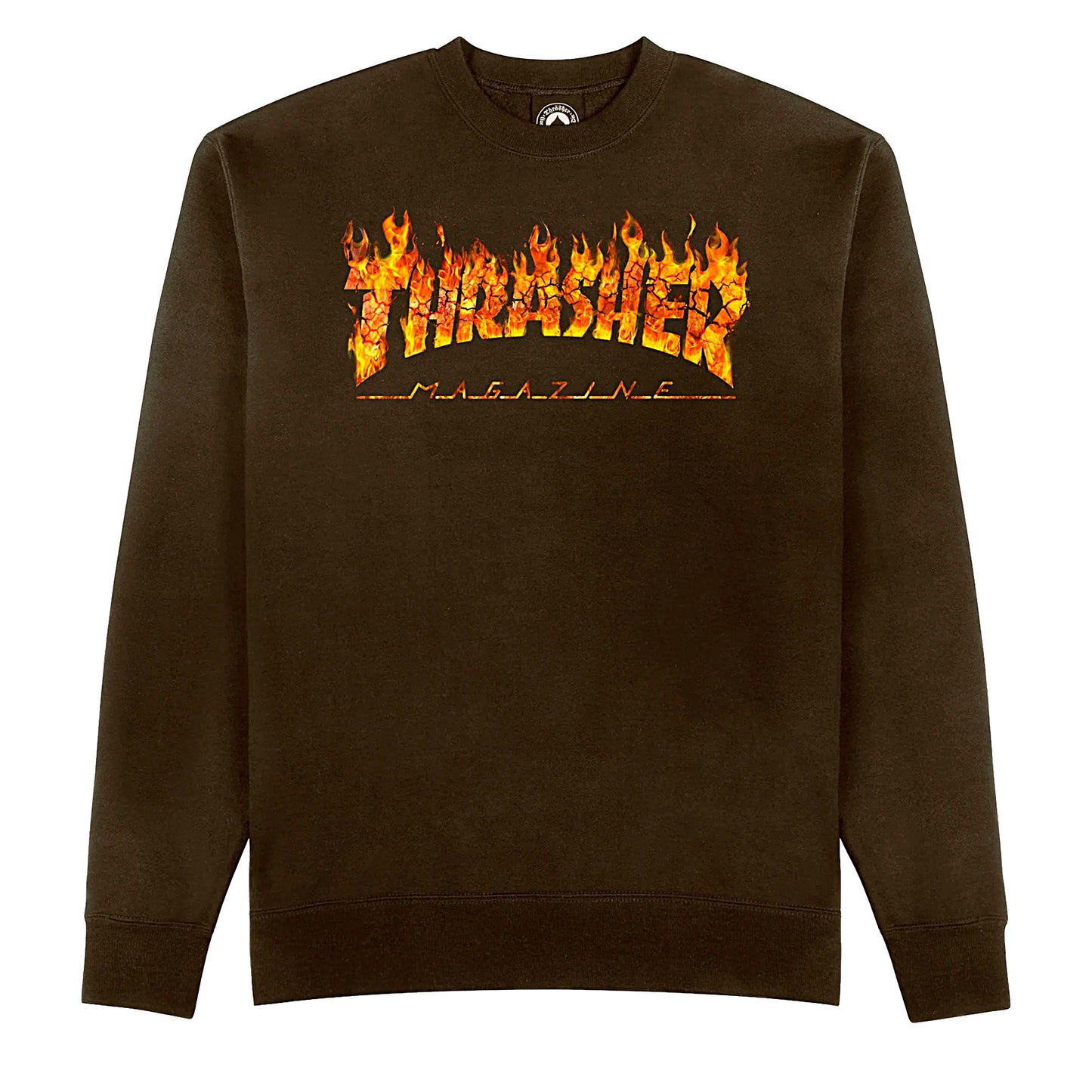 Poleron thrasher polo flame chocolate
