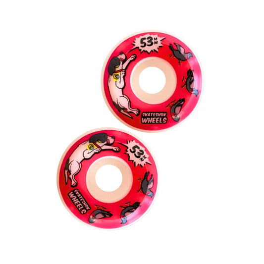 Rueda Skateshok « Spike & palomas » (53mm / 101a)