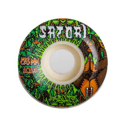 Ruedas SATORI Bigfoot One Edición Limitada de 53mm 101a Cónica