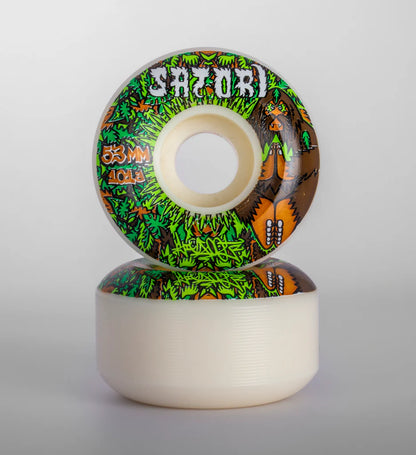 Ruedas SATORI Bigfoot One Edición Limitada de 53mm 101a Cónica