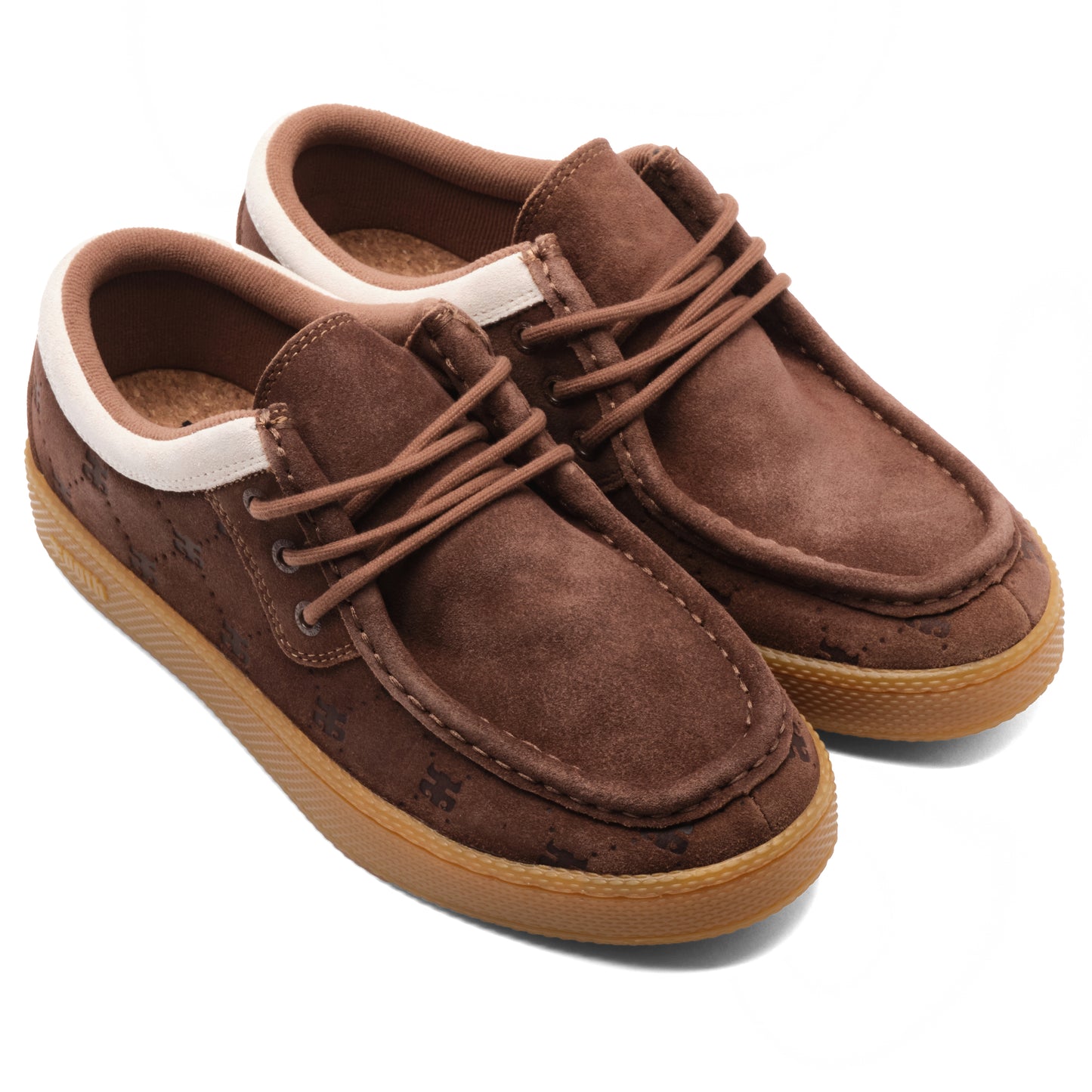 Cats Low - Brown suede