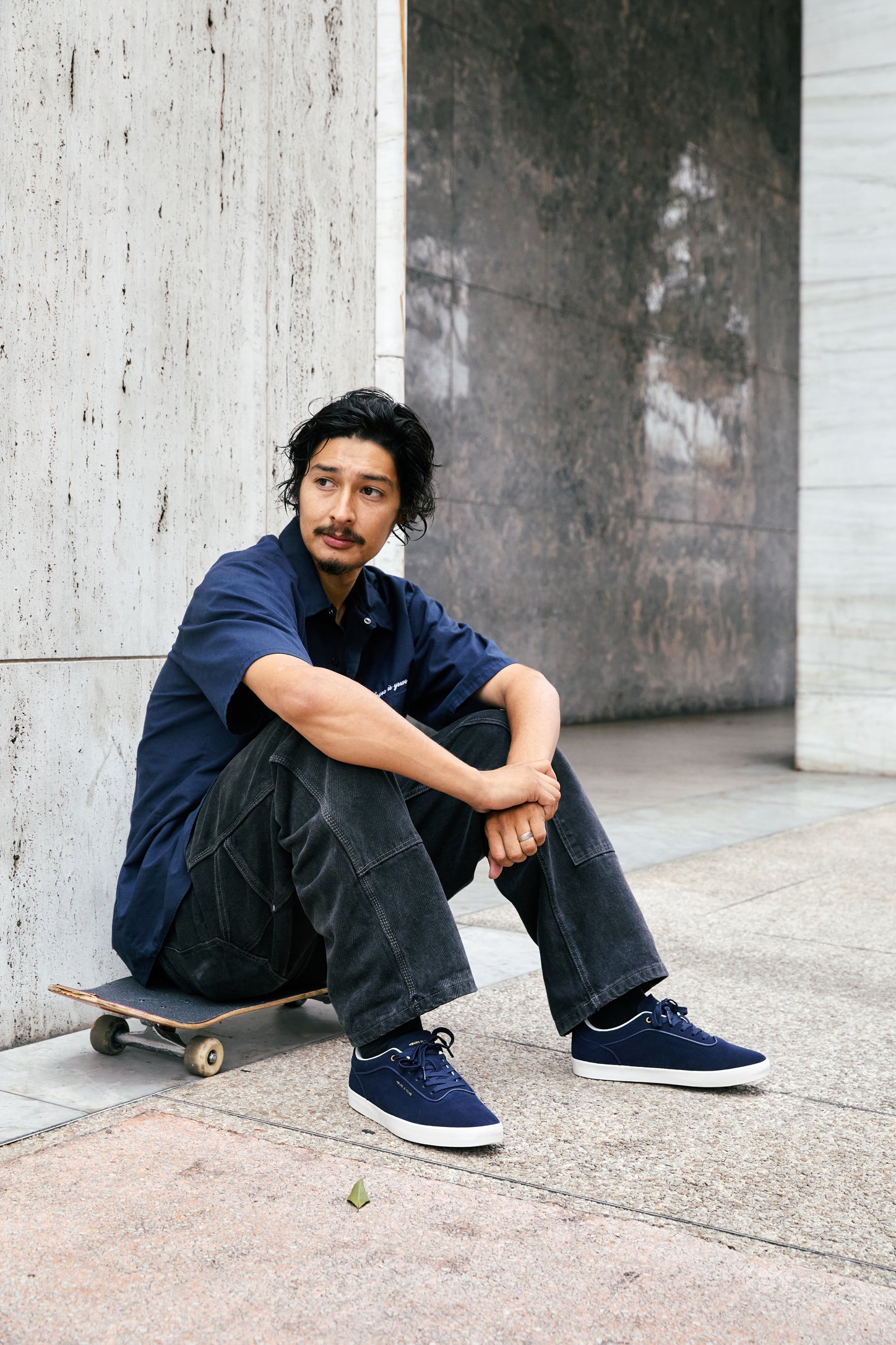 Hours is Yours B-Herman Code V2 Azul Marino Zapatilla Skate