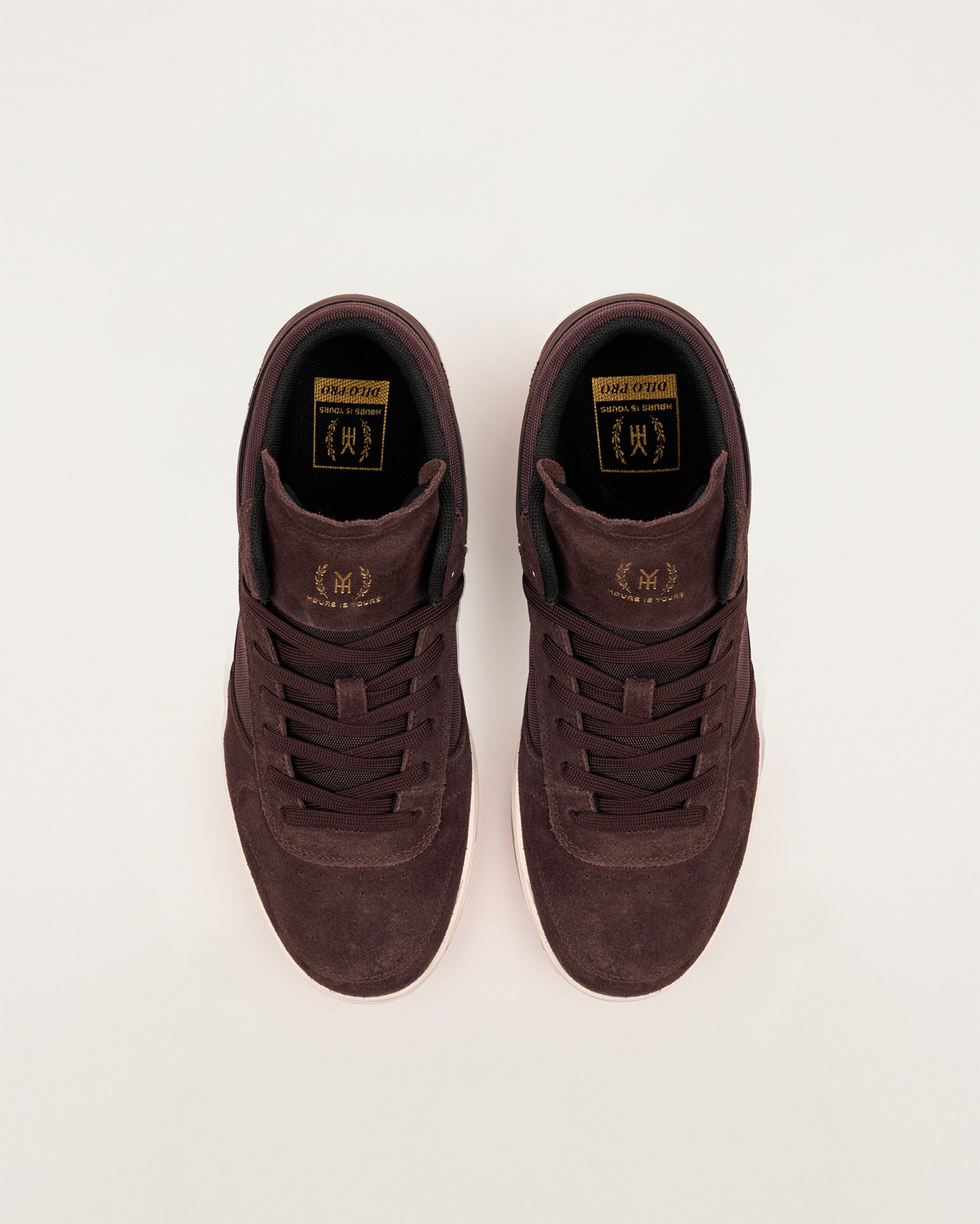 Hours is Yours DILO PRO Cocoa Cream Mid Top Zapatilla Skate
