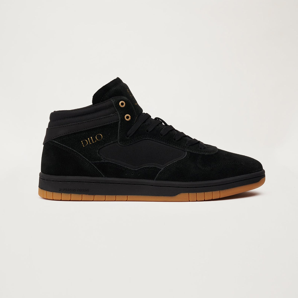 Zapatillas Hours is Yours "DILO PRO - Black Gum" Mid Top Sneaker
