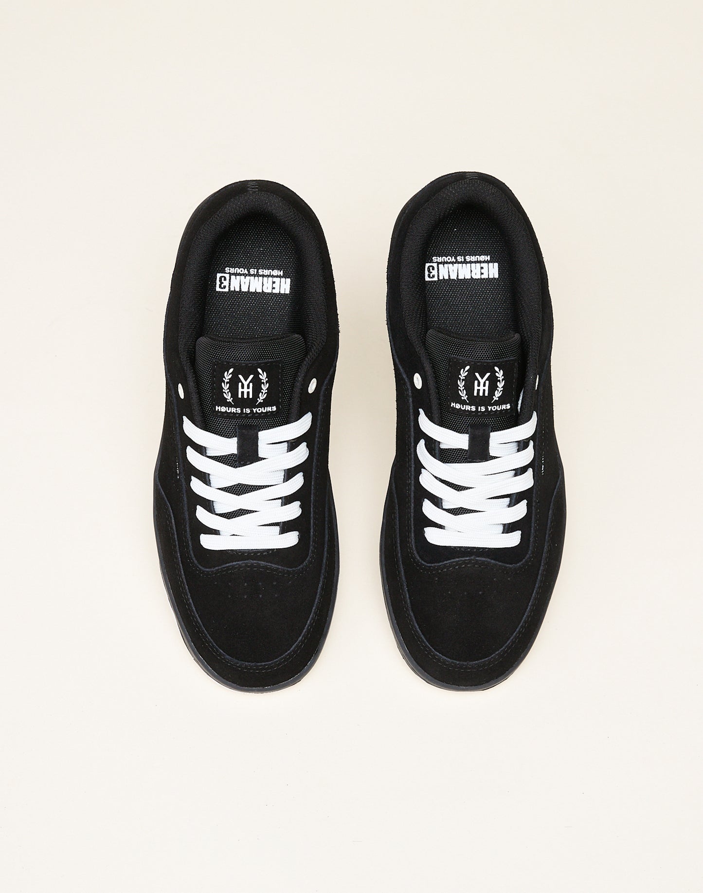 HERMAN 3 BLACK N WHITE Zapatilla Skate