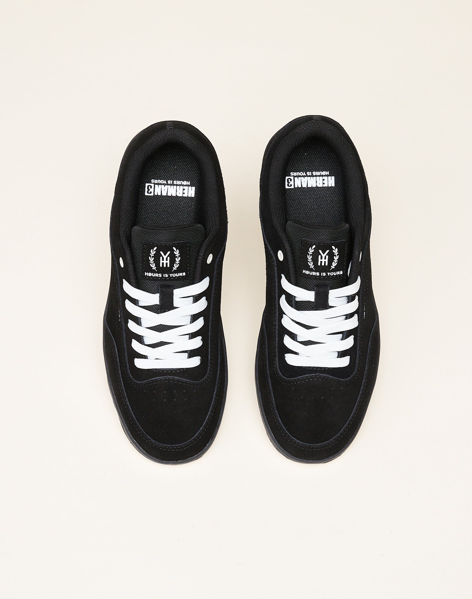 HERMAN 3 BLACK N WHITE Zapatilla Skate