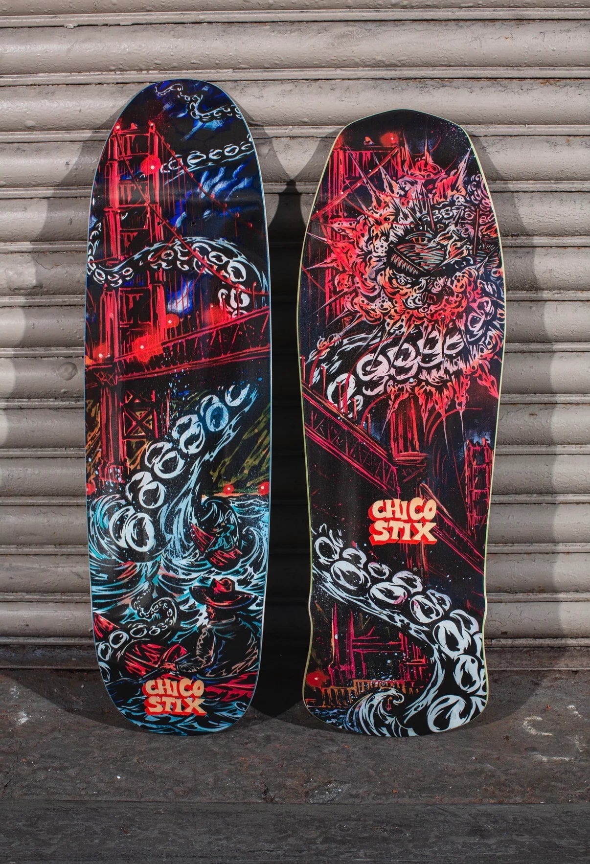 Tabla Chico Stix X Swanski - Golden Gate 9"