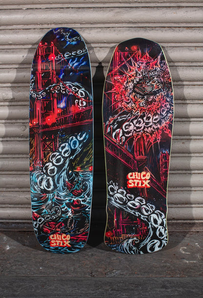 Tabla Chico Stix X Swanski - Golden Gate 9"
