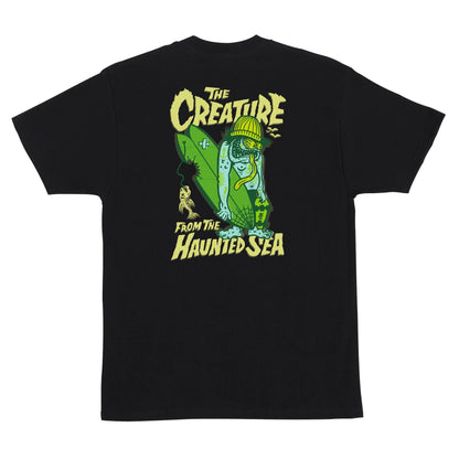 Polera Creature Haunted Sea Black