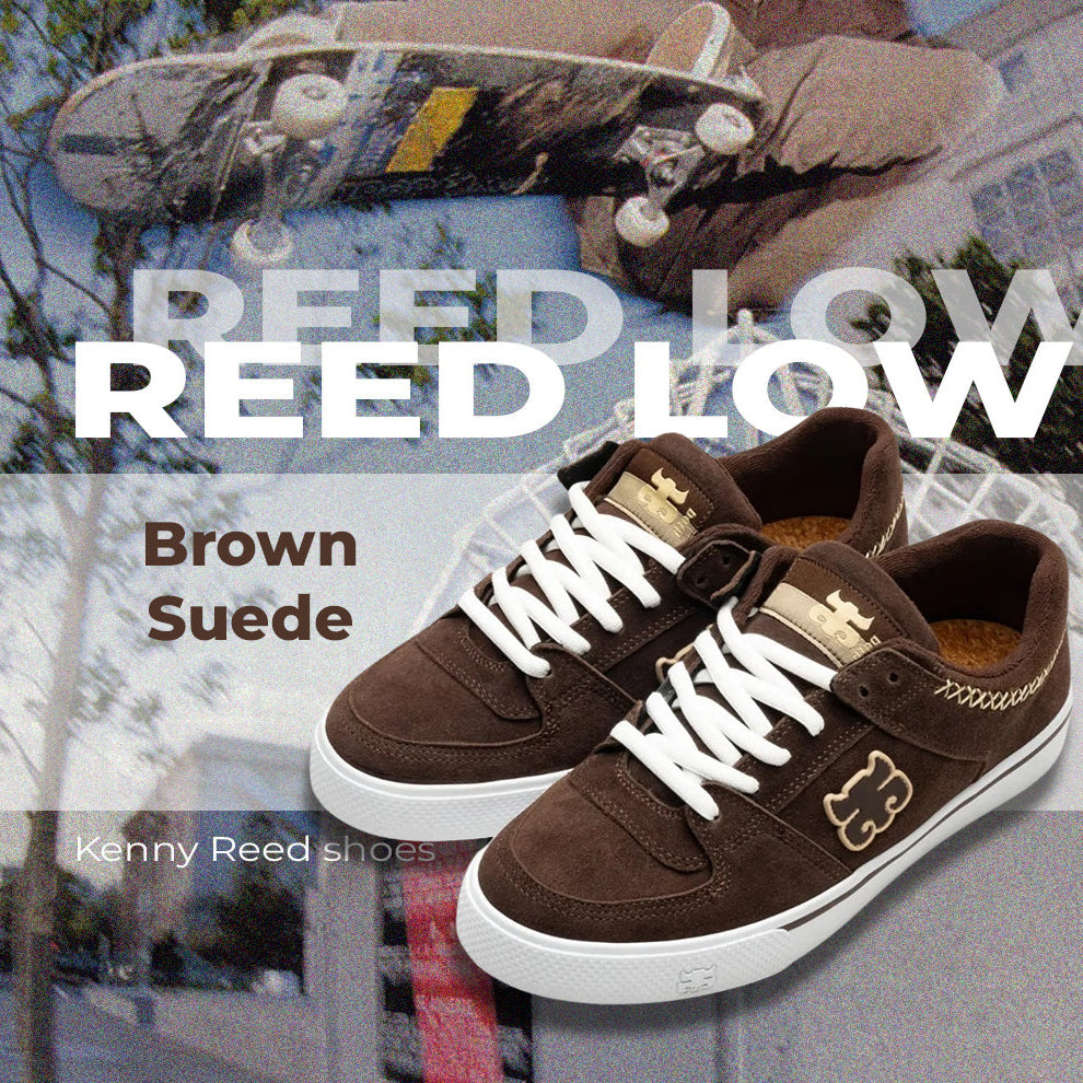 Zapatillas Ipath “Reed Low” (Brown Suede)