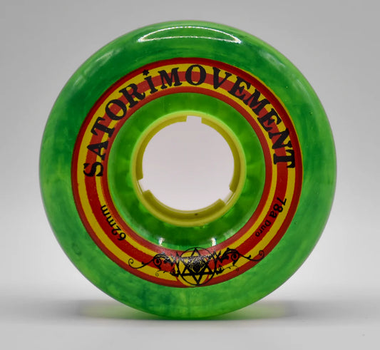 Ruedas SATORI  Rasta Cruiser de 62mm 78a
