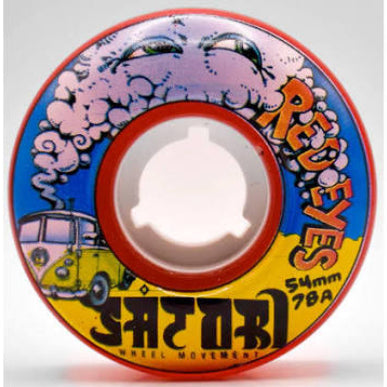 RUEDAS SATORI CRUISER RED EYE 54 MM - 78A