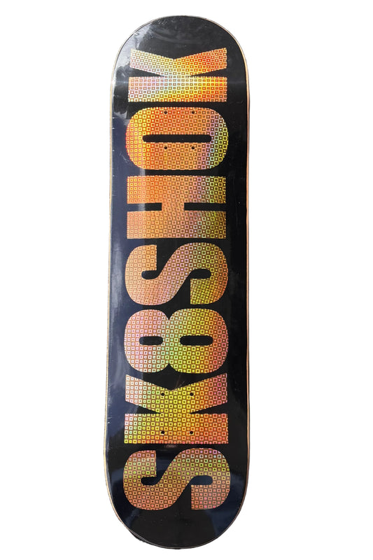 Tabla de skate "SK8 SHOK GOLD"