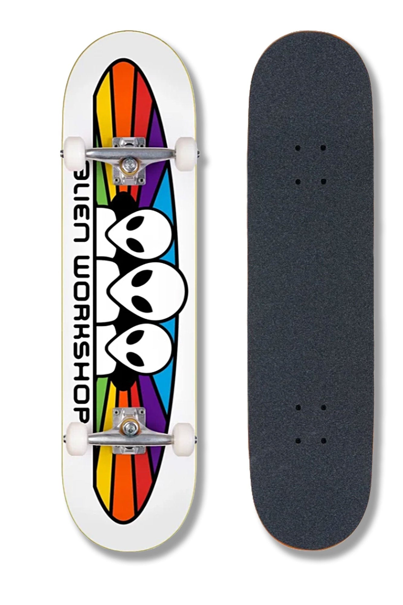 Skate Completo Alien Workshop Spectrum White 8.0"