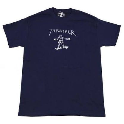Remera Thrasher Gonz Logo - Navy
