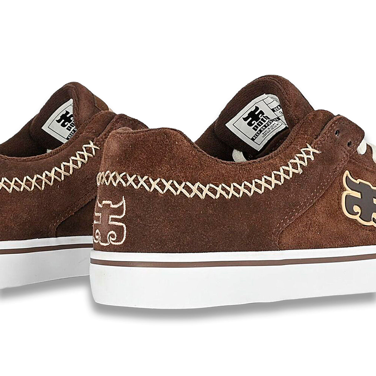 Zapatillas Ipath Reed Low - Brown suede & Cream
