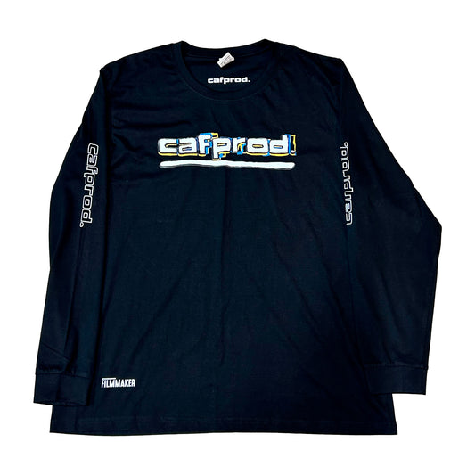Polera CAFPROD negra manga larga