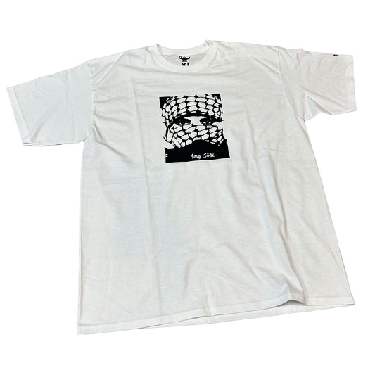 Polera Palestina Intifada blanca