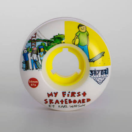 RUEDAS SATORI CRUISER KARL WATSON MY FIRST SKATEBOARD 54 MM - 87A
