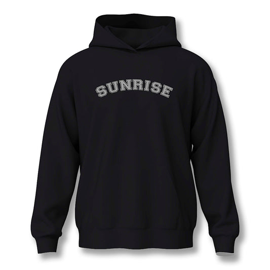 Polerón Hoodie Sunrise College – Negro