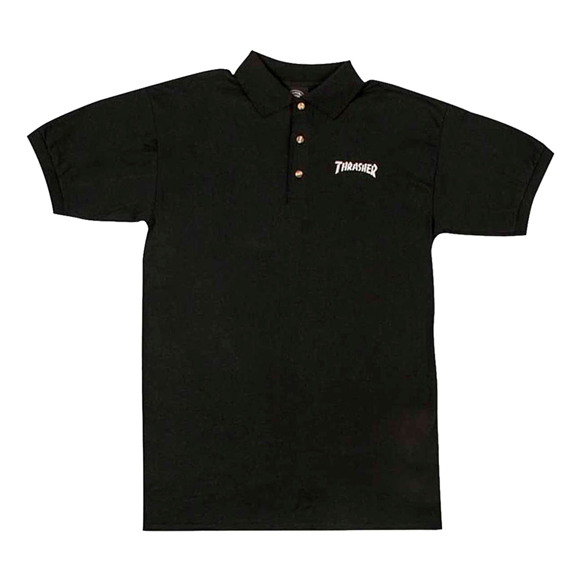 Polera Polo Thrasher Logo Embroidered – Manga Corta