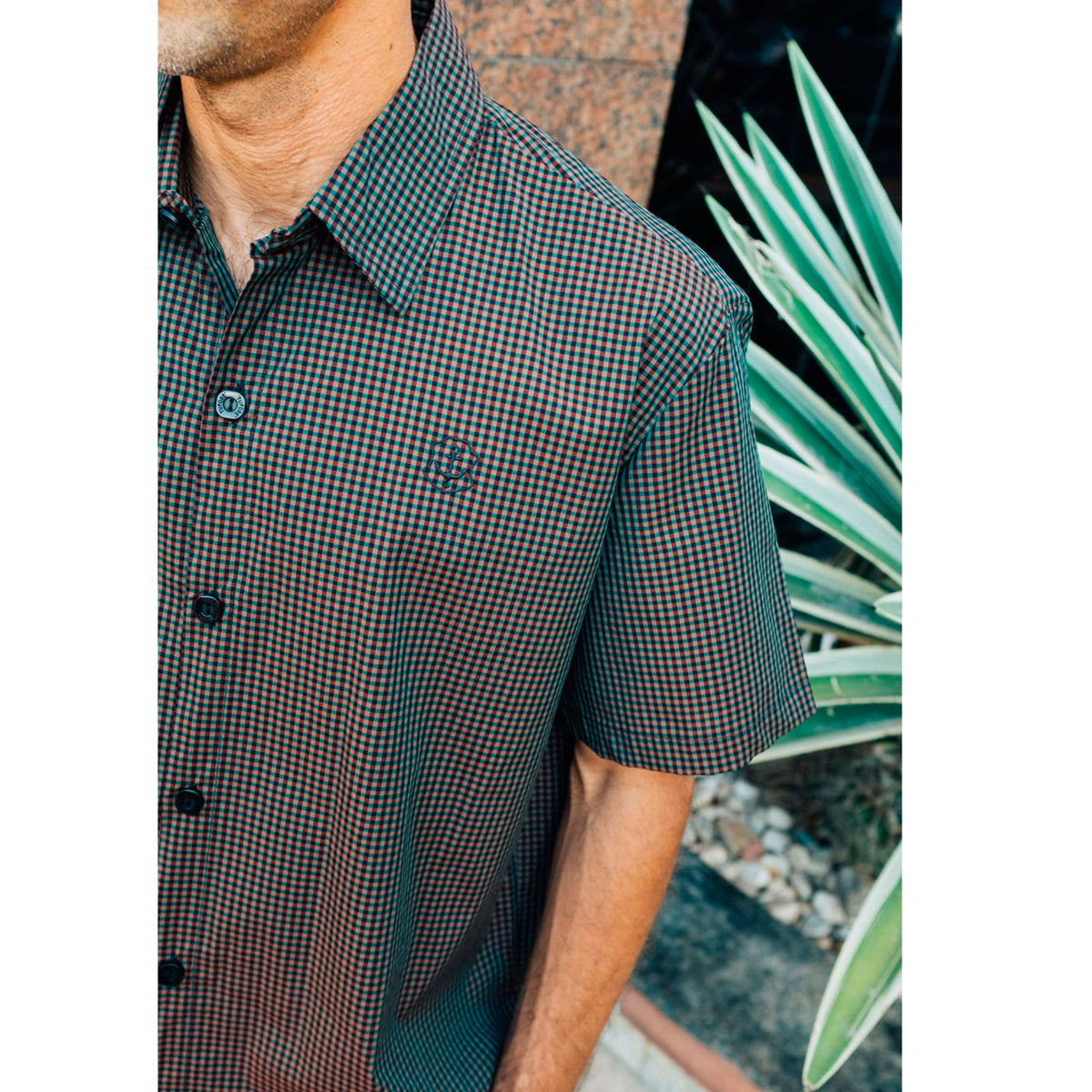Camisa Manga Corta Xadz Anc Negro