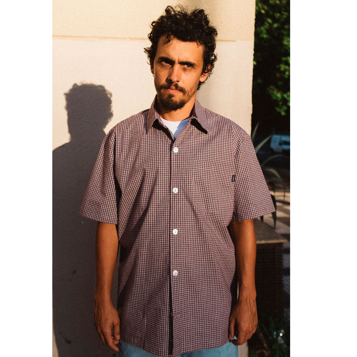 Camisa Manga Corta Xadz Ands Vino