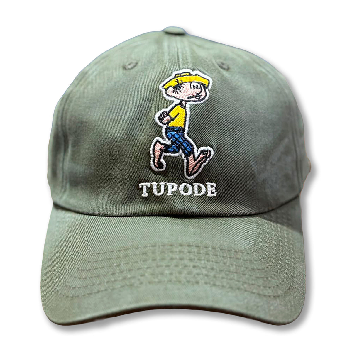 Gorra Tupode Chico Bento Old Verde