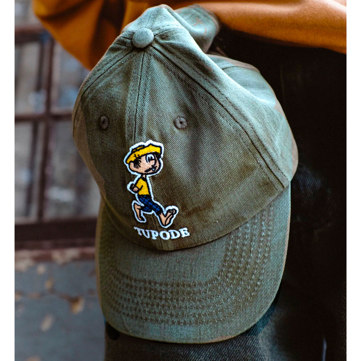 Gorra Tupode Chico Bento Old Verde