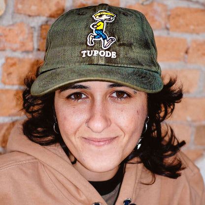 Gorra Tupode Chico Bento Old Verde
